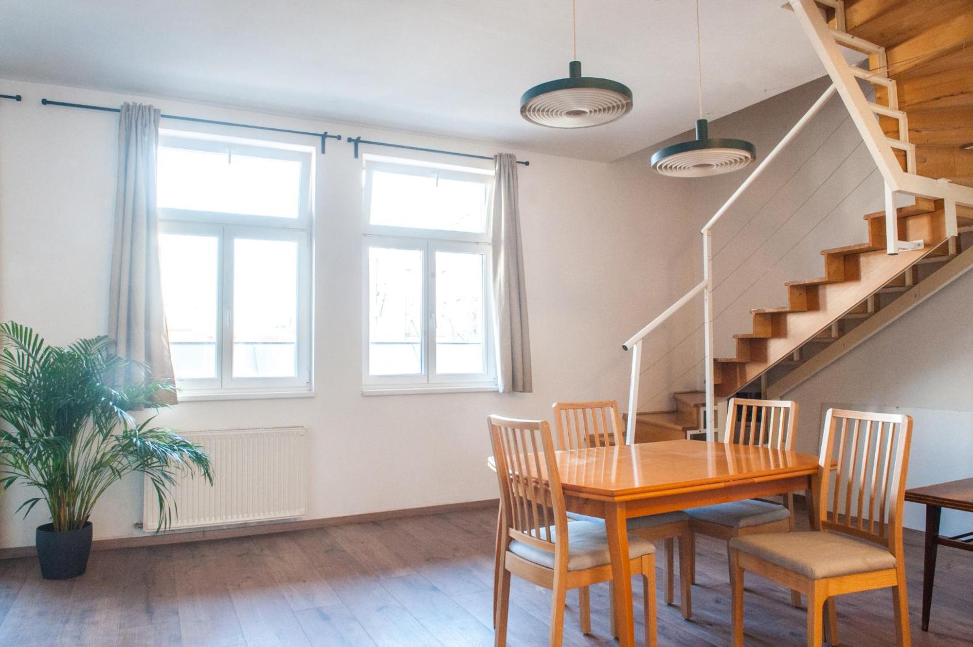 Spacious 2 Story Loft W Balcony Near Opera, Andrassy Boedapest Buitenkant foto